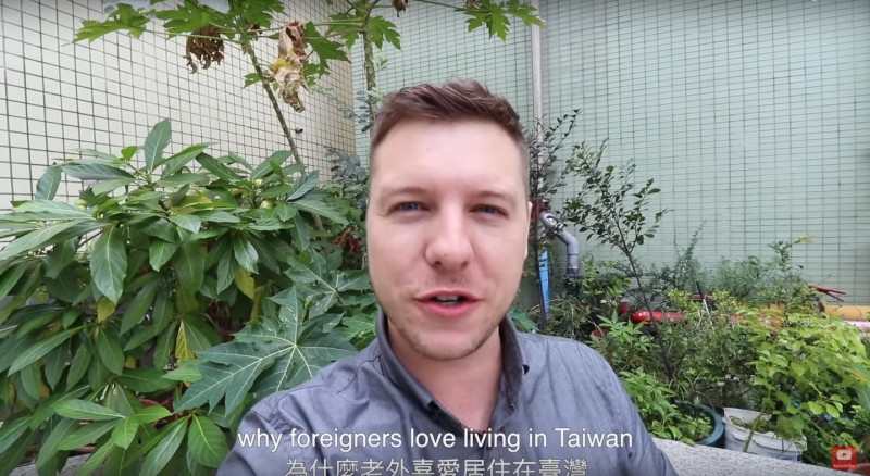 Wes Davies 分享喜愛台灣的十大理由。   圖／取自 Wes Davies Youtube