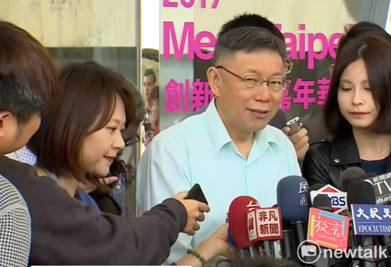 台北市長、民眾黨主席柯文哲。   圖：謝莉慧/攝（資料照片）
