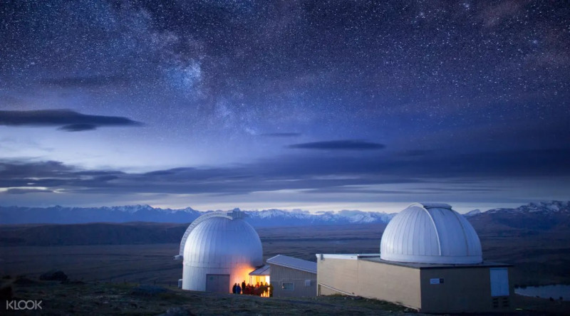 紐西蘭基督城的約翰山天文台光污染低，氣候乾燥，一年四季都適合觀星。   圖：KLOOK提供