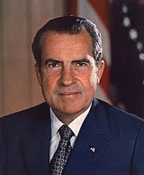 美國前總統尼克森。 圖 : 翻攝自維基百科（資料照片）
