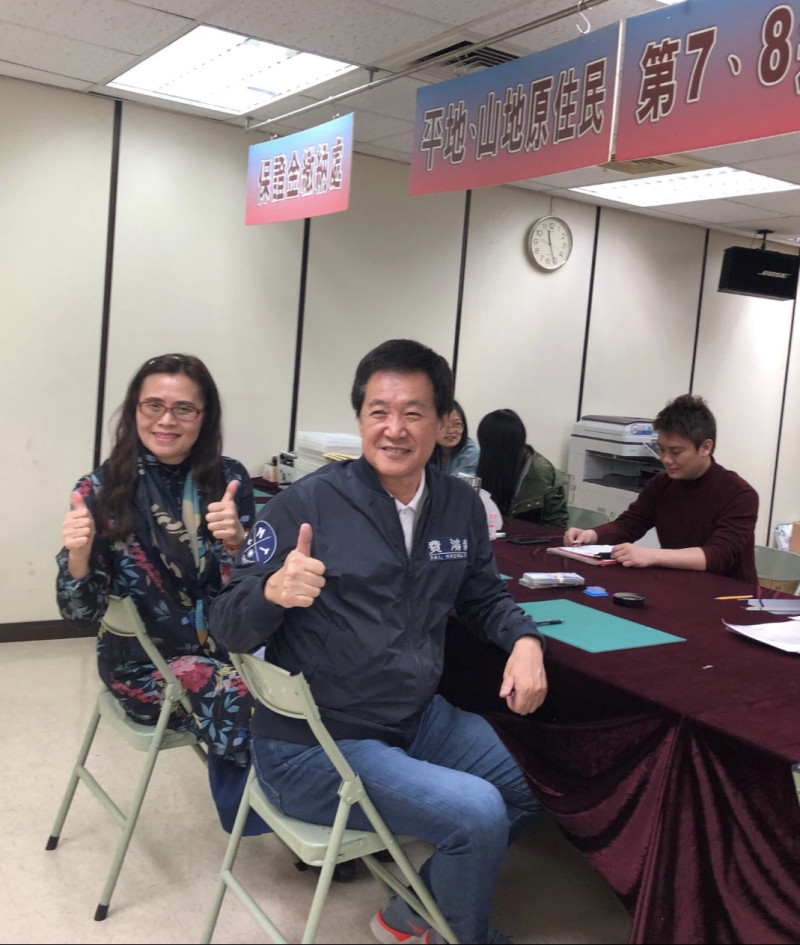 參選台北市第七選區的國民黨立委費鴻泰。   圖：費鴻泰辦公室 / 提供