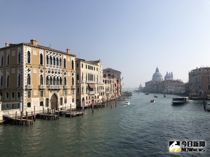 義大利「水都」威尼斯遭遇百年來最大洪災，在一周內三度淹水。   圖：陳致宇/攝（資料照片）