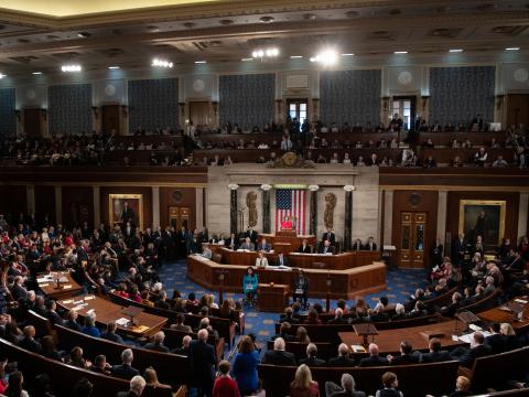 美國眾議院以417票壓倒性票數，通過「新疆人權法案」。   圖：翻攝自美國眾議院官網