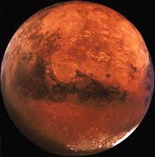  火星外觀。   圖 : 翻攝自phys.ncku.edu.tw
