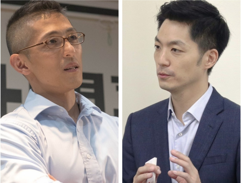 2020立委選舉，吳怡農(左)和蔣萬安(右)被稱為雙帥對決。   圖：新頭殼合成
