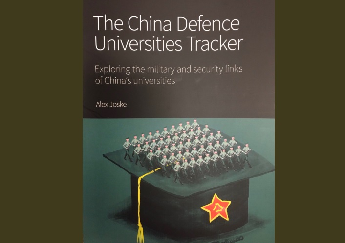 澳洲戰略政策研究所25日發表報告提出警告，近年來澳洲的大學與中國多項合作所獲的研究成果，恐落入中國軍方手中，造成國安的威脅。   圖：翻攝Alex Joske推特