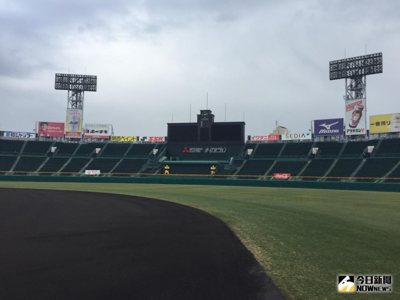 甲子園球場。   圖／吳政紘攝