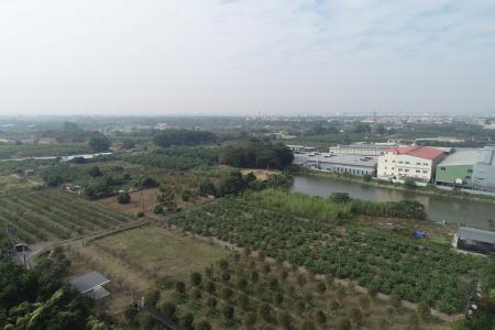 環保署督察總隊南區大隊進行臺南市歸仁區露天燃燒好發地UAV巡查   圖：環保署/提供