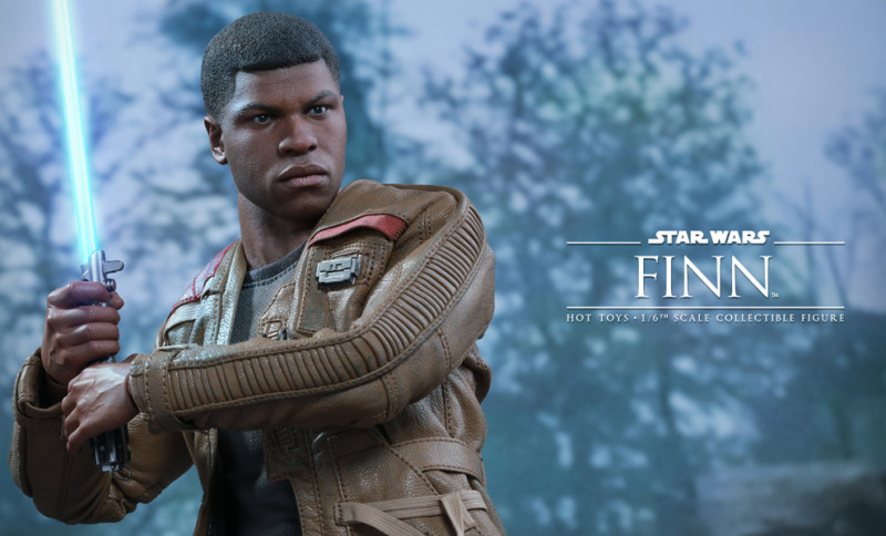 依照英國演員約翰波耶加（John Boyega）所飾演星戰系列角色的人偶。   圖 : 翻攝自sideshow.com