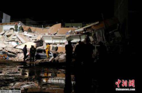 阿爾巴尼亞26日出現強震，造成數十人不幸喪生。   圖 : 翻攝自中新網