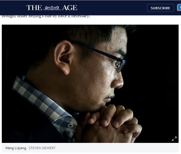 自稱是中國間諜的王立強2019年11月向澳洲媒體披露曾奉命操控台灣的選情，如今再傳出，國民黨副秘書長蔡正元等人試圖以威脅利誘方式，要王立強改變說詞。   圖：翻攝自澳洲《THE AGE》