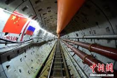 中俄東線天然氣管道。   圖 : 翻攝自中新網