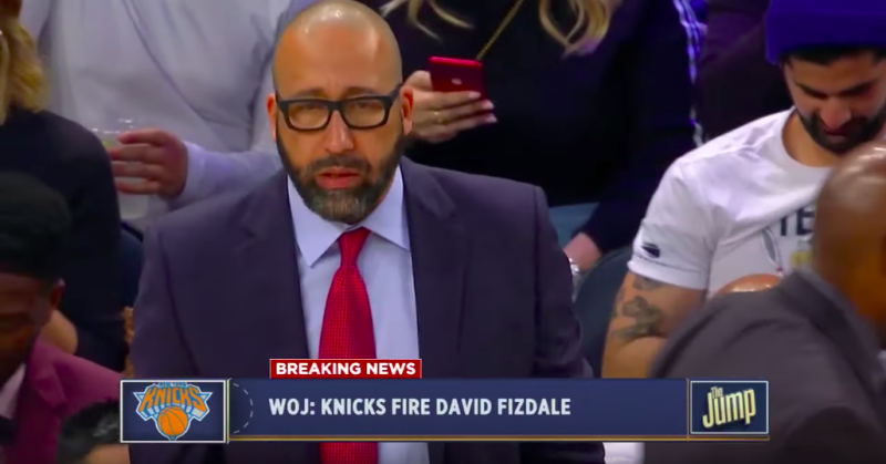 紐約尼克總教練David Fizdale。   圖：擷取自Youtube