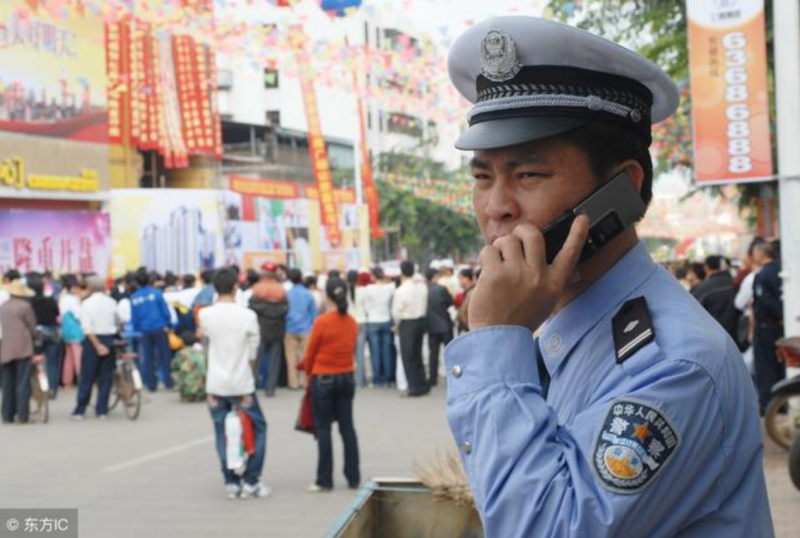 中國警察。(示意圖)   圖：翻攝自微信(資料照片)