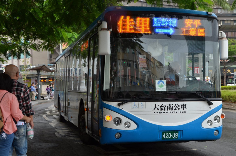 台南市預計明年於沙崙、南科運行自駕公車。（公車示意圖）   圖：翻攝自運轉台南好交通臉書