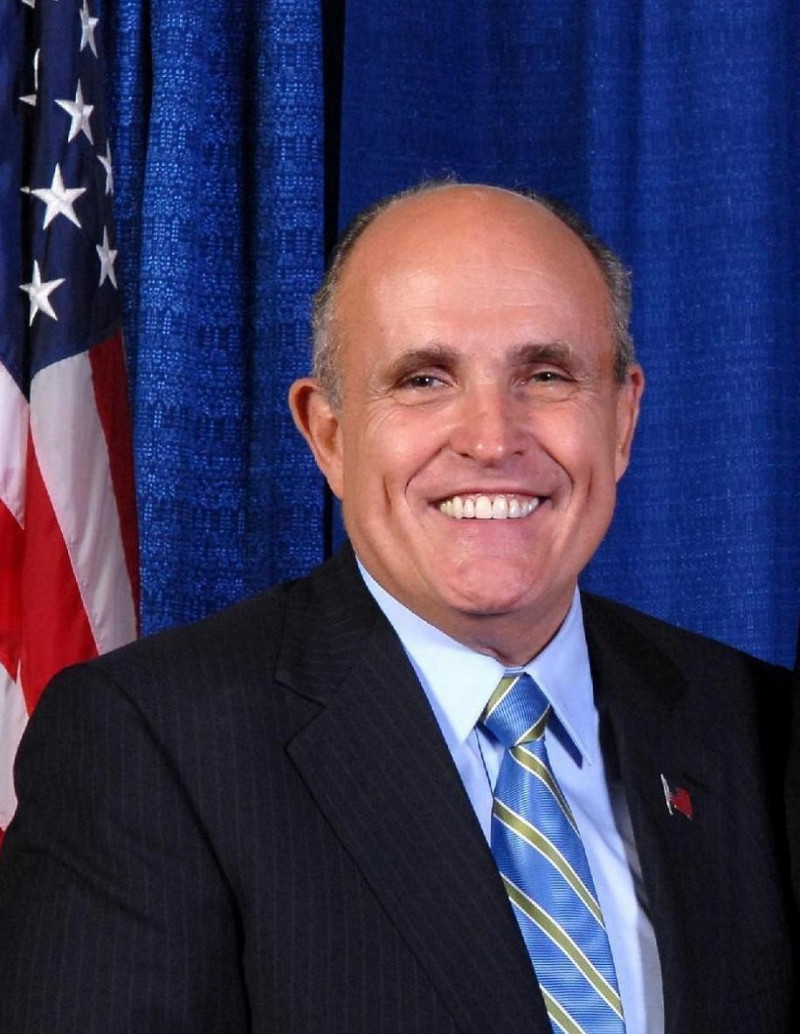 川普律師朱利安尼 Rudy Giuliani。   圖 : 翻攝自維基百科