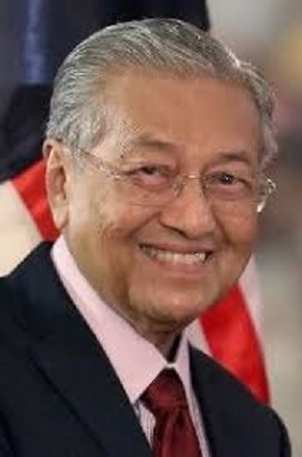 馬來西亞總理馬哈地。   圖 : 翻攝自維基百科