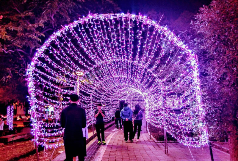 台灣燈會副展區將於12月21日提前點燈。   圖：台中市政府/提供