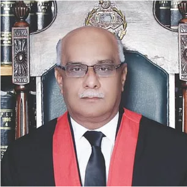 巴基斯坦特別法庭首席法官艾哈邁德・塞斯。   圖：翻攝自微信
