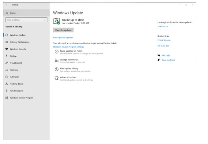 微軟將在Windows Update提供一個全新的工具選項，讓用戶可以在單一清單中一次管理所有功能更新、驅動程式及每個月發布的非安全性更新等。   圖：截取自微軟官網
