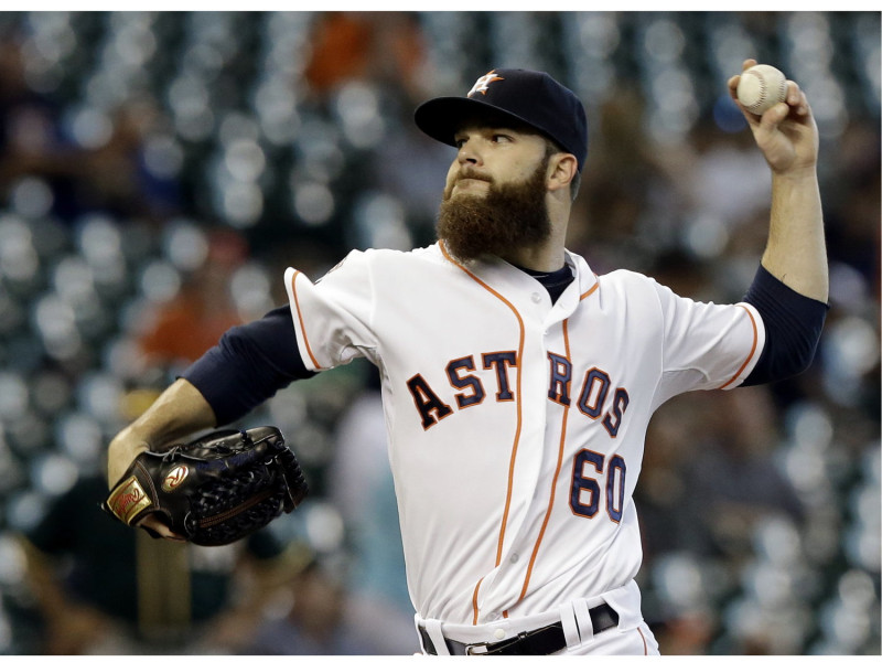 太空人隊先發投手Dallas Keuchel。   圖／美聯社／達志影像
