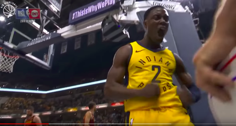 溜馬主控Darren Collison。   圖：擷取自Youtube