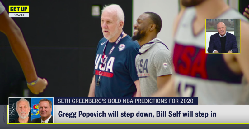 Gregg Popovich（左）。   圖：擷取自Youtube