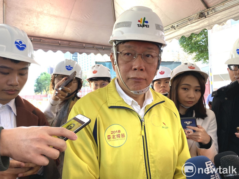 對於易始公司提告，台北市長柯文哲大酸，「何必告呢？負責人出來說明就好，告什麼？」   圖：周煊惠 ／攝（資料照）