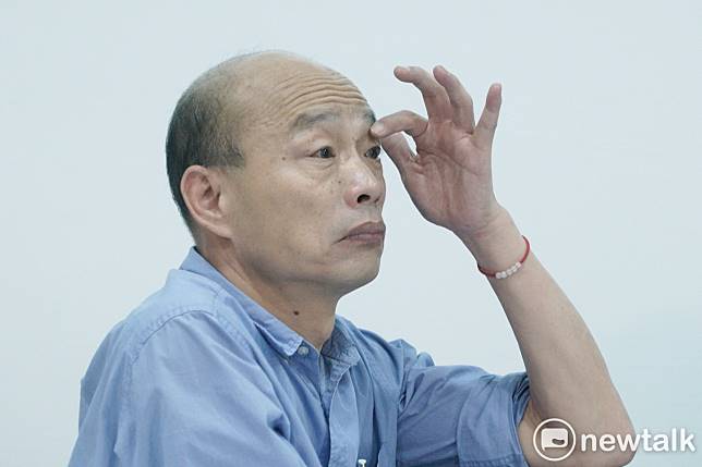 面臨「罷韓」考驗的高雄市長韓國瑜。   圖：張良一/攝(資料照片)