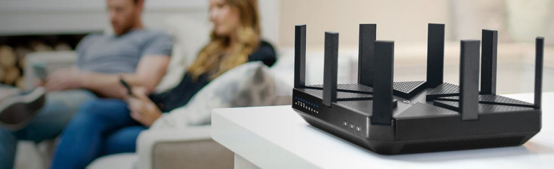 Wi-Fi聯盟宣布了新的「Wi-Fi 6E」標準，提供使用者更低延遲、高傳輸效率的選項。圖為示意圖。   圖：截取自TP-LINK官網