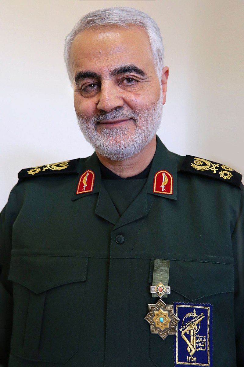伊斯蘭革命衛隊少將卡西姆·蘇雷曼尼（Qassem Soleimani）。   圖：取自維基百科（資料照）