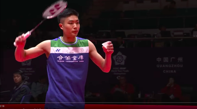 台灣羽球一哥周天成。   圖：擷取自Youtube