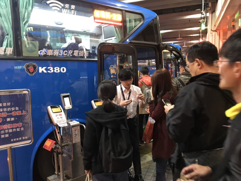 臺北監理所已協調客運業者採取春節疏運措施。    圖：臺北監理所提供
