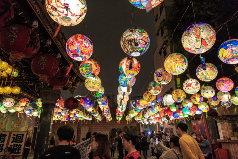 普濟燈會已經成為台南市具有代表性的燈會，吸引中外遊客前來。圖：台南市觀旅局／提供