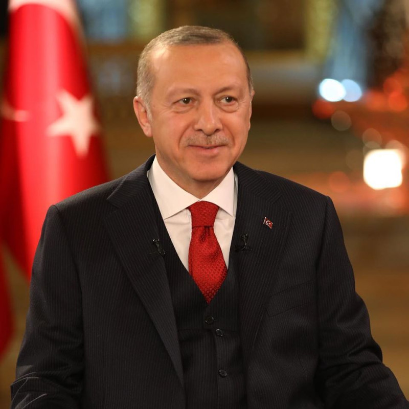 土耳其總統艾爾段連任成功，外交部已請我國駐土耳其代表處以政府名義向連任的艾爾段總統申致賀忱，並恭賀土國大選順利完成。   圖：Recep Tayyip Erdoğan臉書(資料照片)