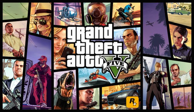 《俠盜獵車手V》（Grand Theft Auto V）自2013年發行以來，至今仍有相當活躍的遊戲人口，但最近其卻與政治扯上關係。 圖：翻攝自 Dom 推特