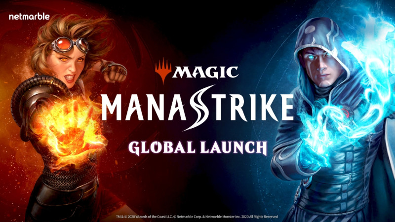 Netmarble今（30）日宣布《Magic：ManaStrike》正式推出   圖：Netmarble/提供