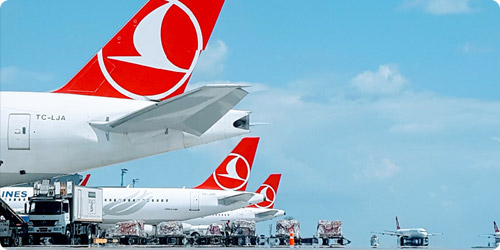 武漢肺炎疫情擴散全球，土耳其航空公司今天凌晨宣布，2月9日前將停飛土耳其與中國北京、上海、廣州、西安間的航班。   圖：翻攝土耳其航空官網
