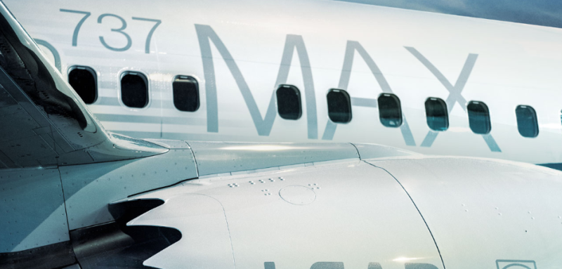 波音公司737MAX系列飛機一連在2018年及2019年發生兩起航班失事事件   圖：取自波音官網。