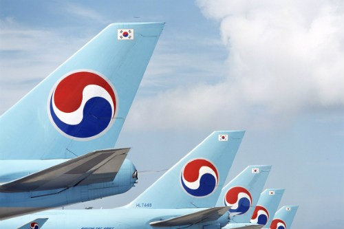 大韓航空有一名機組員確診，仁川機場的大韓航空辦事處下午緊急關閉進行消毒。   圖：翻攝自大韓航空臉書