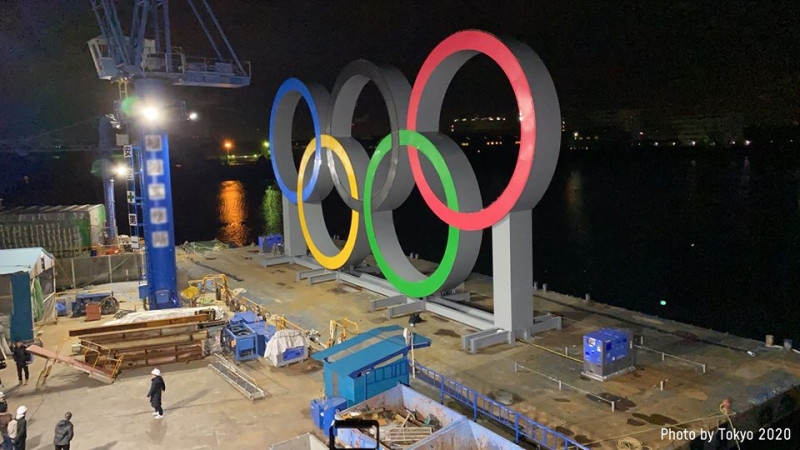 2020東京奧運停辦、延期或易地舉辦等相關猜測層出不窮，決定權掌握在IOC手上。   圖：翻攝自Tokyo 2020 臉書
