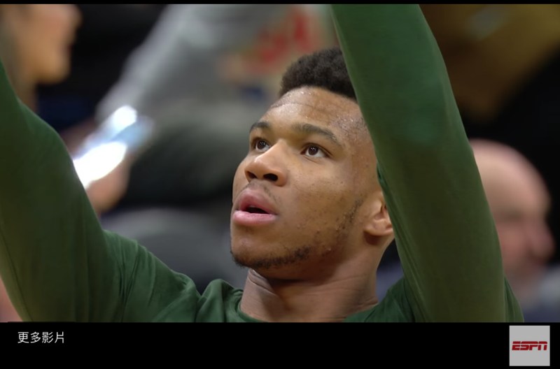 「字母哥」Giannis Antetokounmpo。   圖／翻攝自YOUTUBE