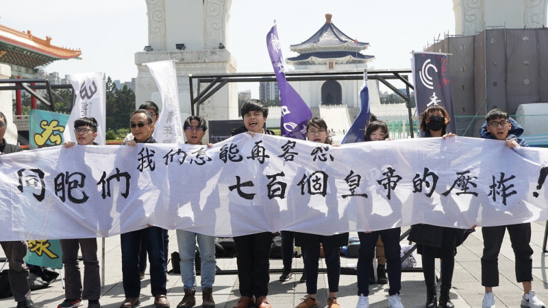 今（16）日適逢野百合學運30週年，臺灣學生聯合會、臺灣青年民主協會、台灣公民陣線、經濟民主連合等4個單位，發表《青年國會改革宣言》。   圖：主辦單位提供