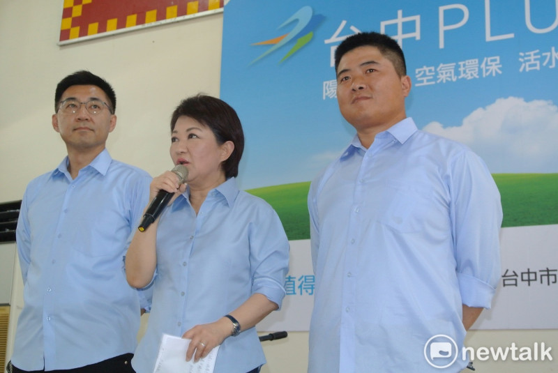 顏寬恒出任國民黨副秘書長，他與黨主席江啟臣在2018年成功輔選盧秀燕打贏市長選戰。   唐復年/攝