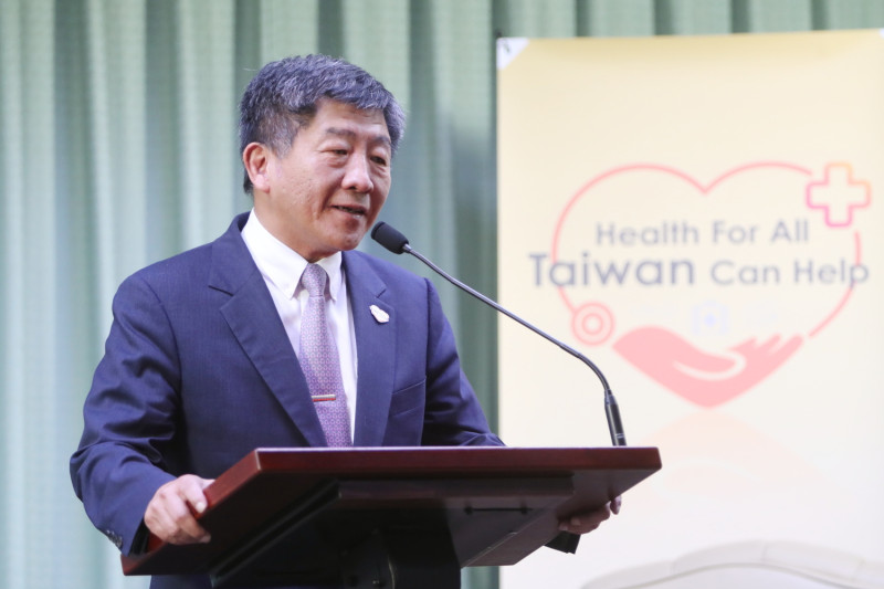 2019年5月中旬，衛福部長陳時中率團出發前往世界衛生組織，爭取參加WHA，當時他就說明台灣有堅強的防疫體系。   圖：新頭殼資料照/外交部提供