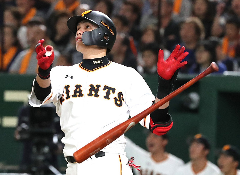 陽岱鋼。   圖／取自讀賣巨人臺灣粉絲團