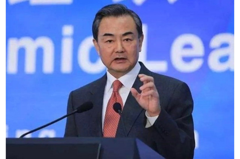 中國外交部長王毅。   圖：翻攝推特