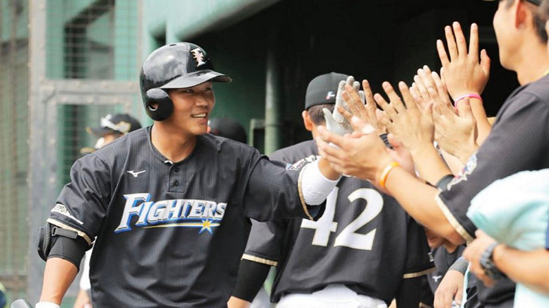 王柏融開轟。   圖／取自推特