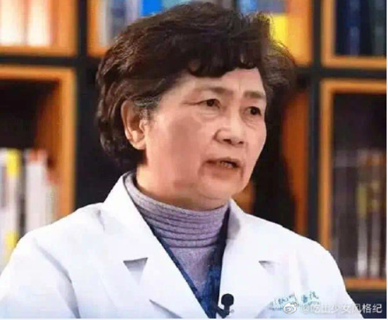 中國國家衛健委高級別專家組成員李蘭娟。   圖：翻攝自微博