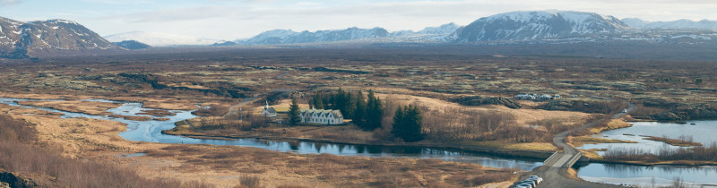 冰島辛格韋德利國家公園與其中的露天會議遺址被列入世界文化遺產。   圖：謝佳真／攝